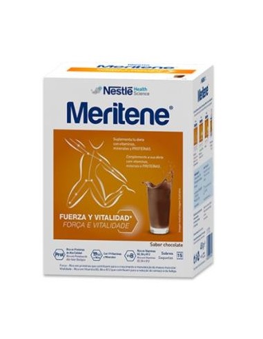 Meritene Batido Chocolate 15Sbrs. de Meritene