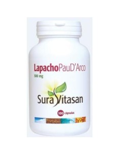 Lapacho - Pau D Arco 500Mg. 100Cap. de Sura Vitasan