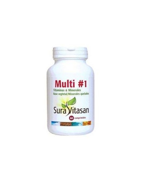 Multi 1 Vitamins & Minerals 60Comp. de Sura Vitasan
