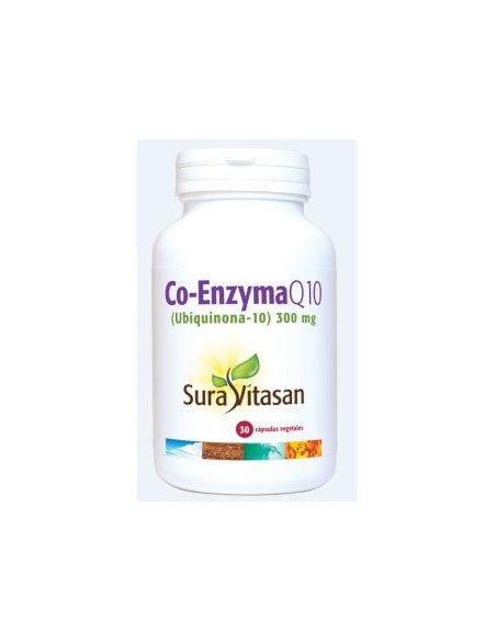 Co-Enzyma Q10 300Mg. Ubiquinona 30Cap. de Sura Vitasan