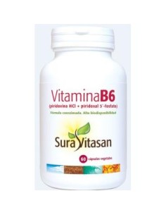 Vitamina B6 60Cap. de Sura Vitasan