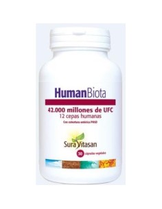 Human Biota 30Cap. (Refrigeracion) de Sura Vitasan