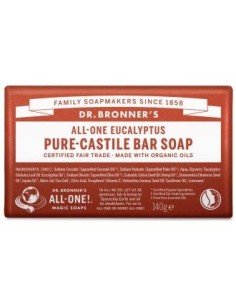 Jabon En Pastilla Eucalipto 140Gr. de Dr. Bronner´S