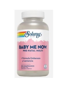 Baby Me Now Prenatal Multi 150Comp. de Solaray