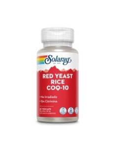 Red Yeast Rice Plus Q10 60Cap. de Solaray