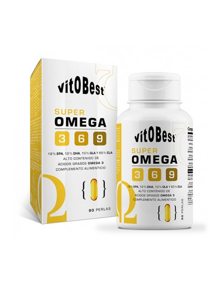 Super Omega 3-6  - 90 Perlas de Vit.O.Best