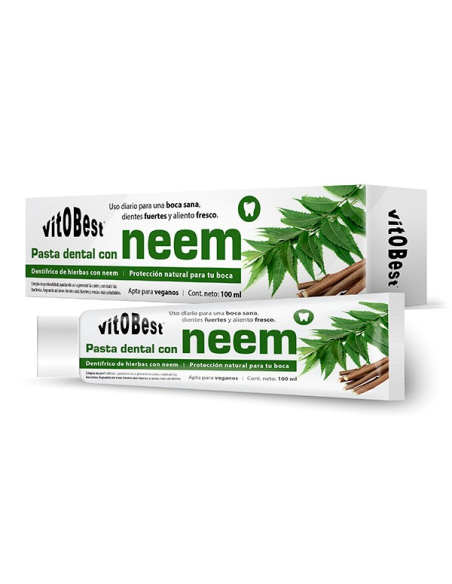 Pasta Dental Con Neem 60U X 15 Ml de Vit.O.Best