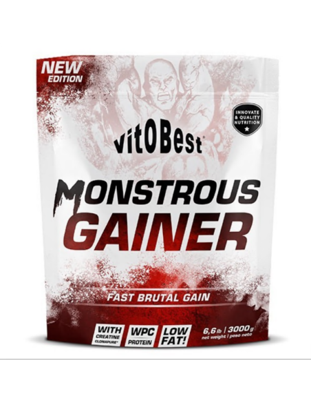 Monstrous Gainer - 3 Kg  Galleta de Vit.O.Best