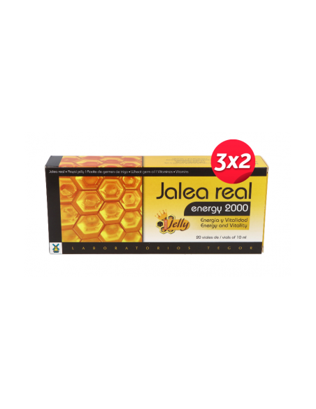 Jalea Real Energy 2000  20 Viales 10 Ml. de Tegor