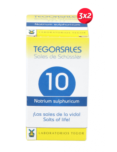 Tegorsal Nº 10 (20 G) Comprimidos de Tegor