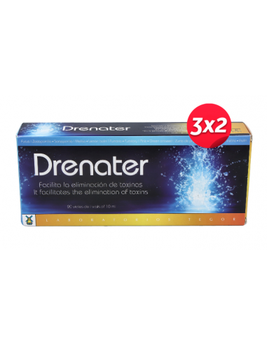 Drenater 20 Viales De 10 Ml. de Tegor