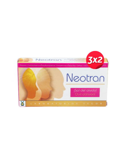 Neotran 20 Capsulas de Tegor