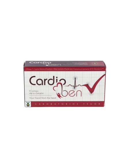 Cardioben 60 Capsulas de Tegor
