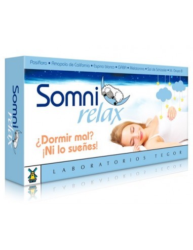 Somnirelax 40 Capsulas de Tegor