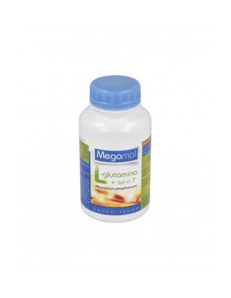 L-Glutamina + Sal 7 Megamol 100 Cap. de Tegor