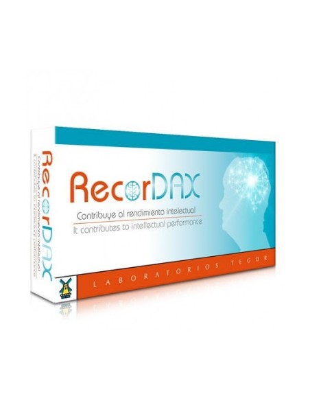 Recordax 40 Capsulas de Tegor