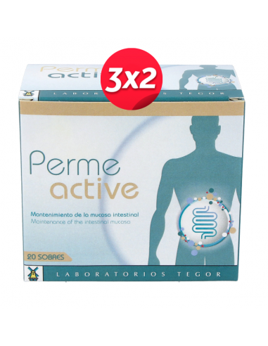 Permeactive 20 Sobres de Tegor