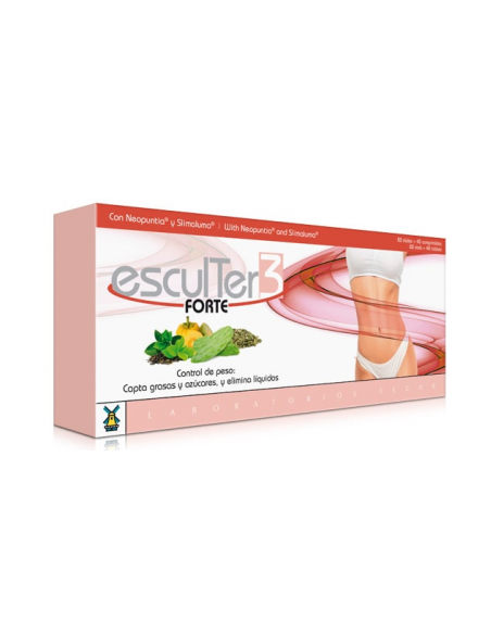 Esculter Forte 3 20 Viales+40 Comprim. de Tegor