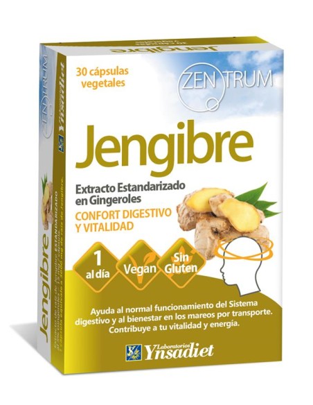 Jengibre 30 Caps. V de Ynsadiet