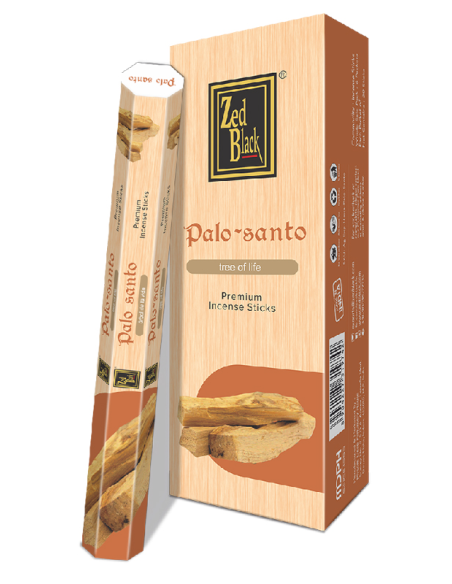 Palo Santo Premium Incenso 20  Sticks,de  Zed Black