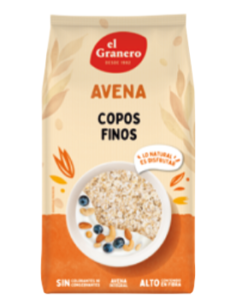 Copos Suaves De Avena Integral, 1 Kg de El Granero Integral