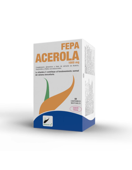 Fepa Acerola 1000 mg (50% vit. C) 20 comprimidos Fepadiet