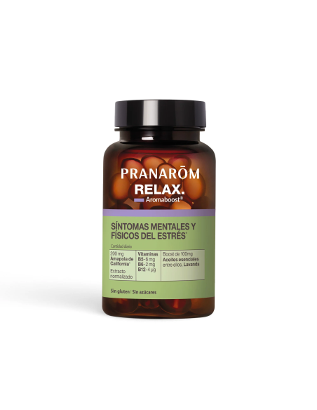 Aromaboost Relax 60 Cap. Bio de Pranarom P.Acabado