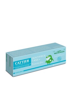 Dentifrico Para Niños 7 Años + 50Ml de Cattier