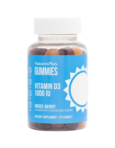 Gummies Vitamina D 60 Gominolas de Natures Plus