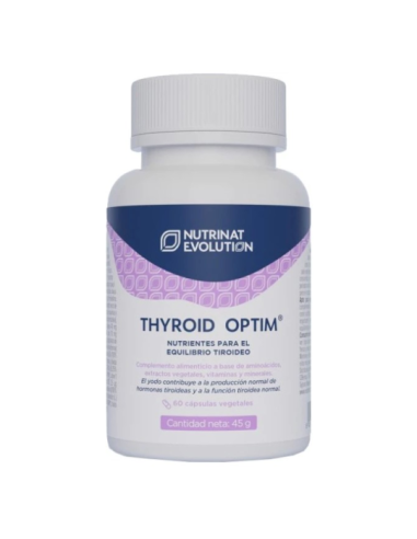 Thyroid Optim   Novedad 60 Vcaps  de Nutrinat Evolution