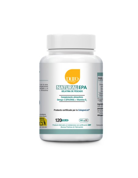 Natural Epa Maxima Absorcion 120 Perlas de Puro Om