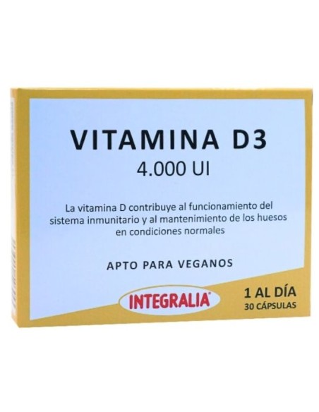 Vitamina D3 4000 Ui 30 Cp. de Integralia