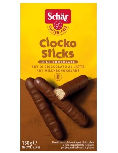 Sticks de Chocolate Sin Gluten