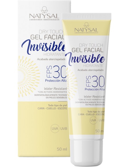 Gel Facial Invisible Fps 30 50 Ml de Natysal