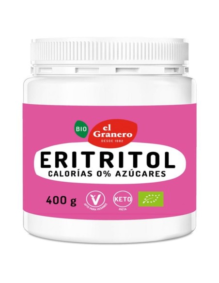 Eritritol Bio 400 G De Granero