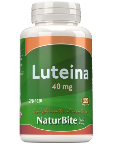 Luteina40mg, 120 Caps. de NaturBite