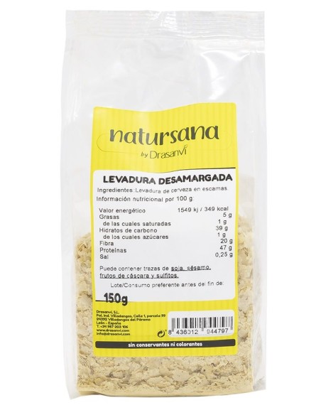 Levadura Desamargada 150G Natursana