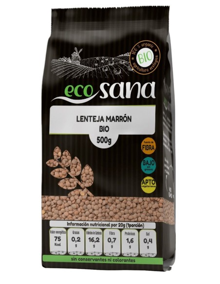 Lenteja Marron Bio 500G Ecosana