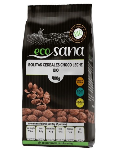 Bolitas de Cereales Choco Leche Bio