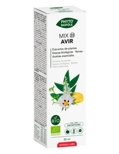 Phyto-Biopole Mix Avir 22 Bio 50 ml de Intersa