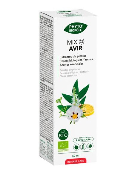 Phyto-Biopole Mix Avir 22 Bio 50 ml de Intersa