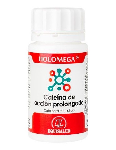 Holomega Cafeina Accion Prolongada 50Cap. de Equisalud