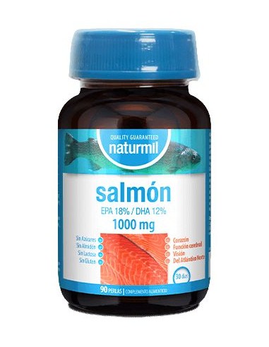 Salmón 1000 Mg Perlas 90 Capsulas De Dietmed