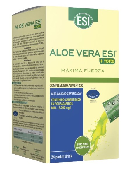 Zumo de Aloe Vera Forte Pocket Drink