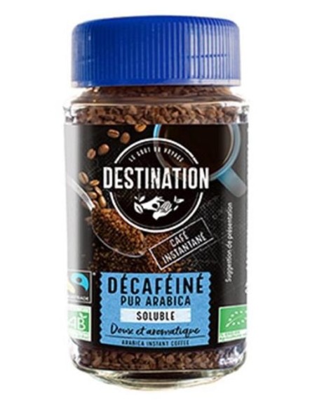 Café Soluble 100% Arabica Liofilizado Descafeinado Bio