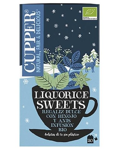 Infusión Winter Liquorice Bio, 20 Bolsas de Cupper