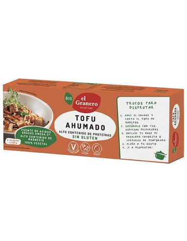 Tofu Ahumado Ambiente 200Gr. Bio Vegan de El Granero