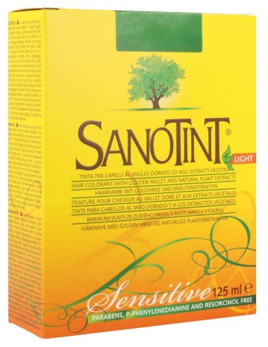 SANOTINT® Sensitive 87 Rubio dorado intenso
