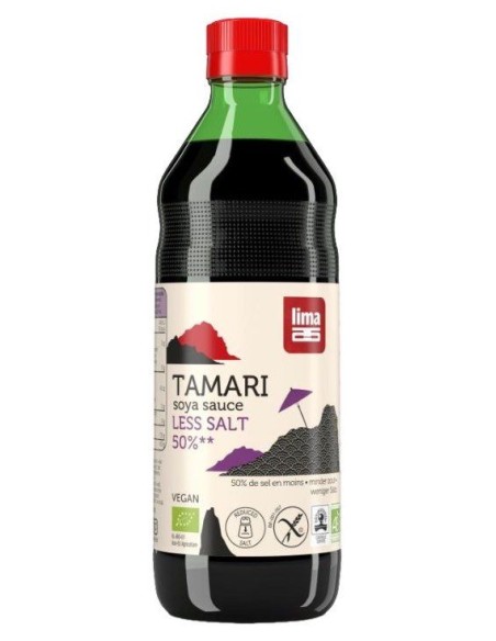 Tamari: Salsa de Soja 50% Menos de Sal
