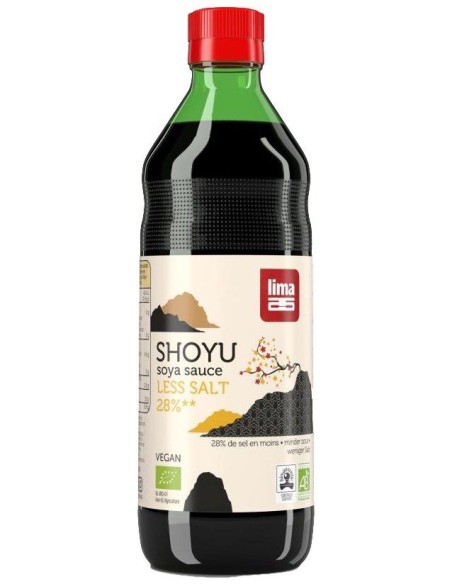 Shoyu: Salsa de Soja 28% Sal Reducida